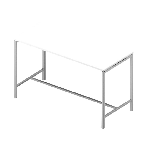 8056039559042 - Stehtisch Creo CRTR0180 33KE 107cm (H) 180x80cm (BxT) rechteckig weiß   weiß 8056039559042 Quadrifoglio