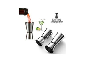 8056149662410 - Trade Shop Traesio - 20-40 ml jigger drink stahl doppel-cocktail-messbecher 8 cm