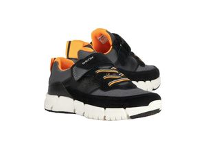 8056206091078 - GEOX - Klett-Sneaker FLEXYPER in black orange Gr29