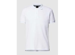 8056206146150 - Poloshirt mit Seitenschlitzen Modell Piquee uni