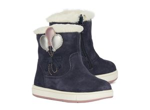 8056206250611 - GEOX - Stiefelette TROTTOLA gefüttert in navy pink Gr24