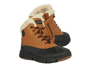 8056206268111 - GEOX - Winterboots FLEXYPER ABX E gefüttert in cognac black Gr32