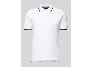 8056206752399 - Slim Fit Poloshirt mit Kontraststreifen