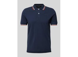 8056206752665 - Slim Fit Poloshirt mit Kontraststreifen