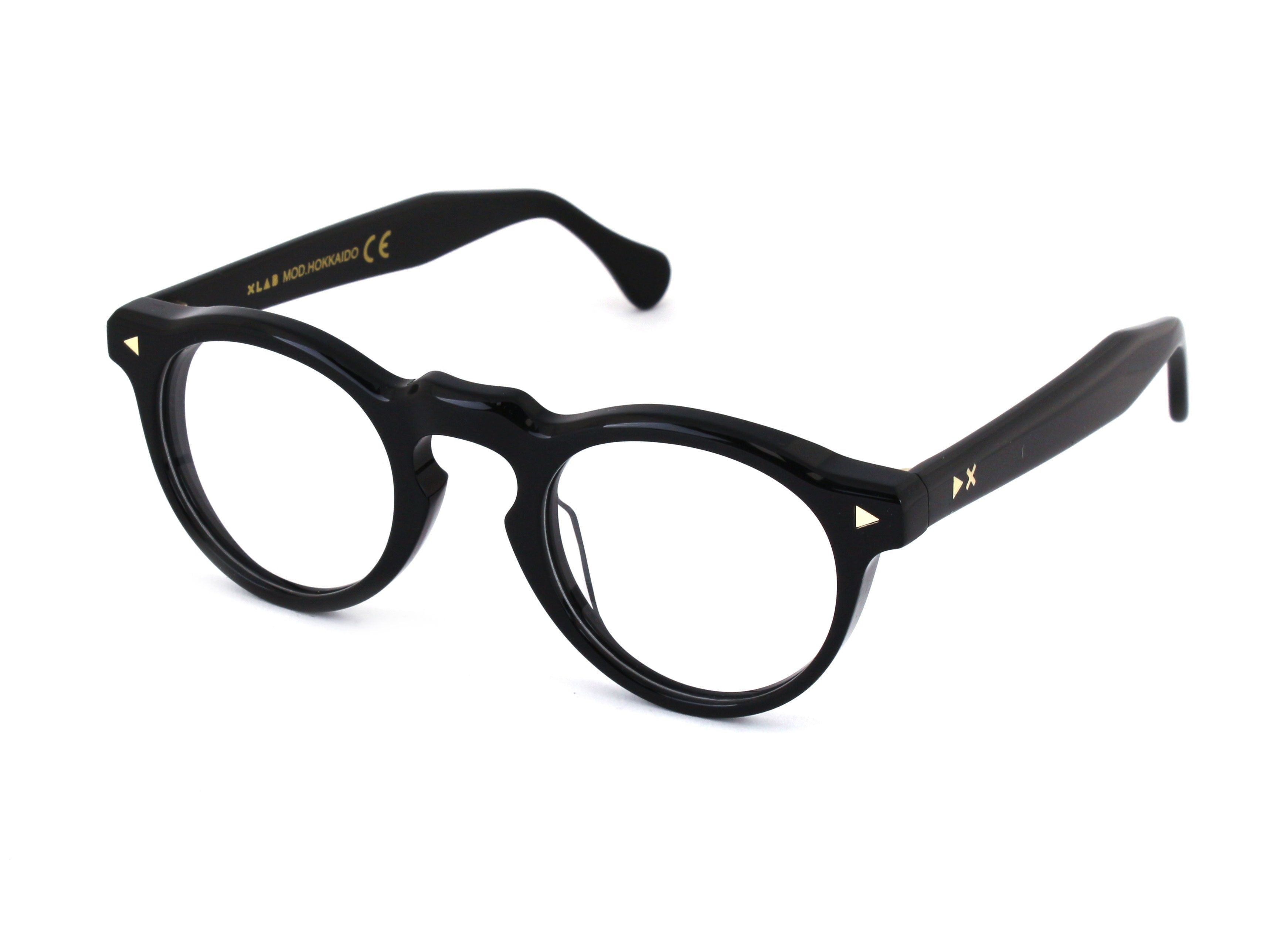 8056249004271 - XLAB Unisex HOKKAIDO Rahmen von BRILLEN Acetat Schwarz  Panthos Blendfrei