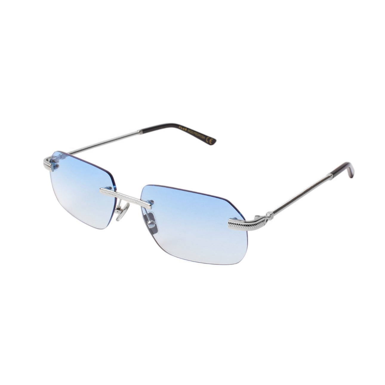 8056254608396 - XLAB Unisex mod Pedrosa Oro Verde sfumato Gläser SONNENBRILLEN Metall Silber Hellblau Quadratisch Normal Schattiert 8056254608396 - XLAB Unisex mod Pedrosa Oro Verde sfumato Gläser SONNENBRILLEN Metall Silber Hellblau Quadratisch Normal Schattiert