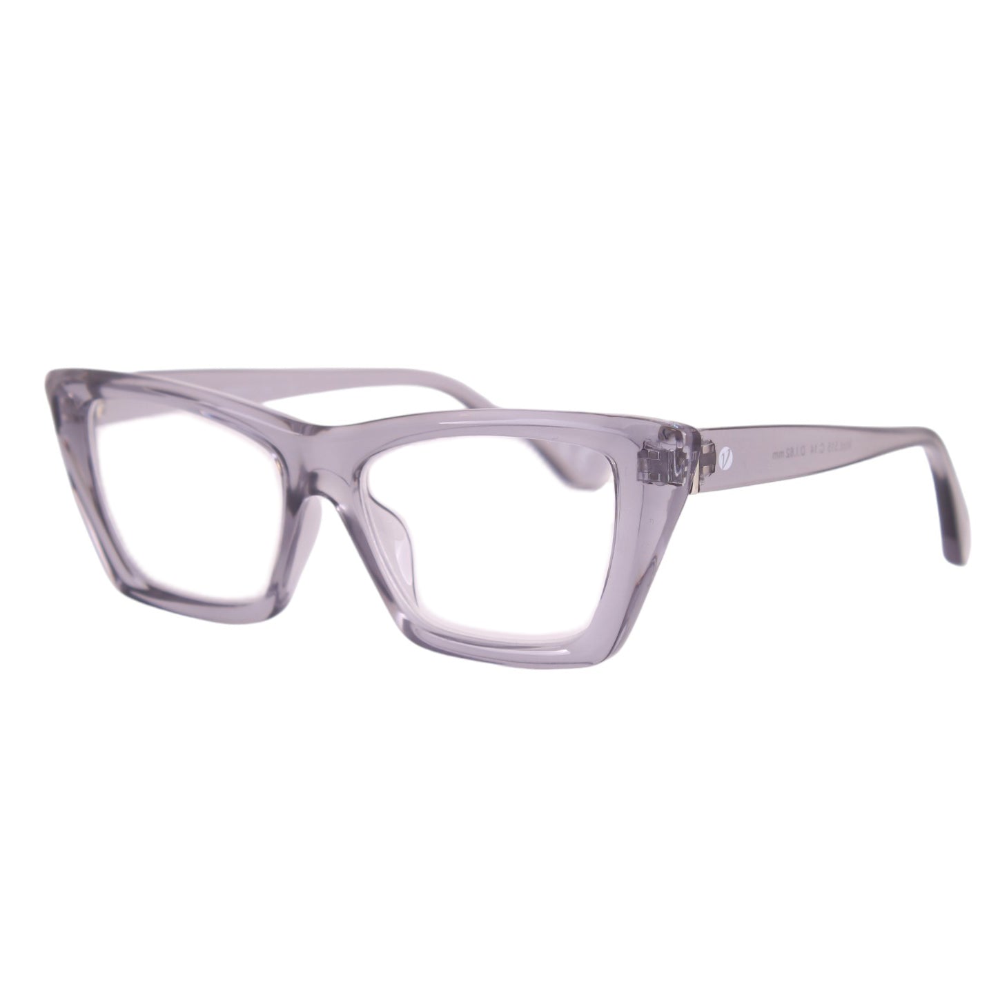 8056254642062 - Frau Mod 515 transparentes Grau 14 Lesebrille Acetat Grau  Katzenauge