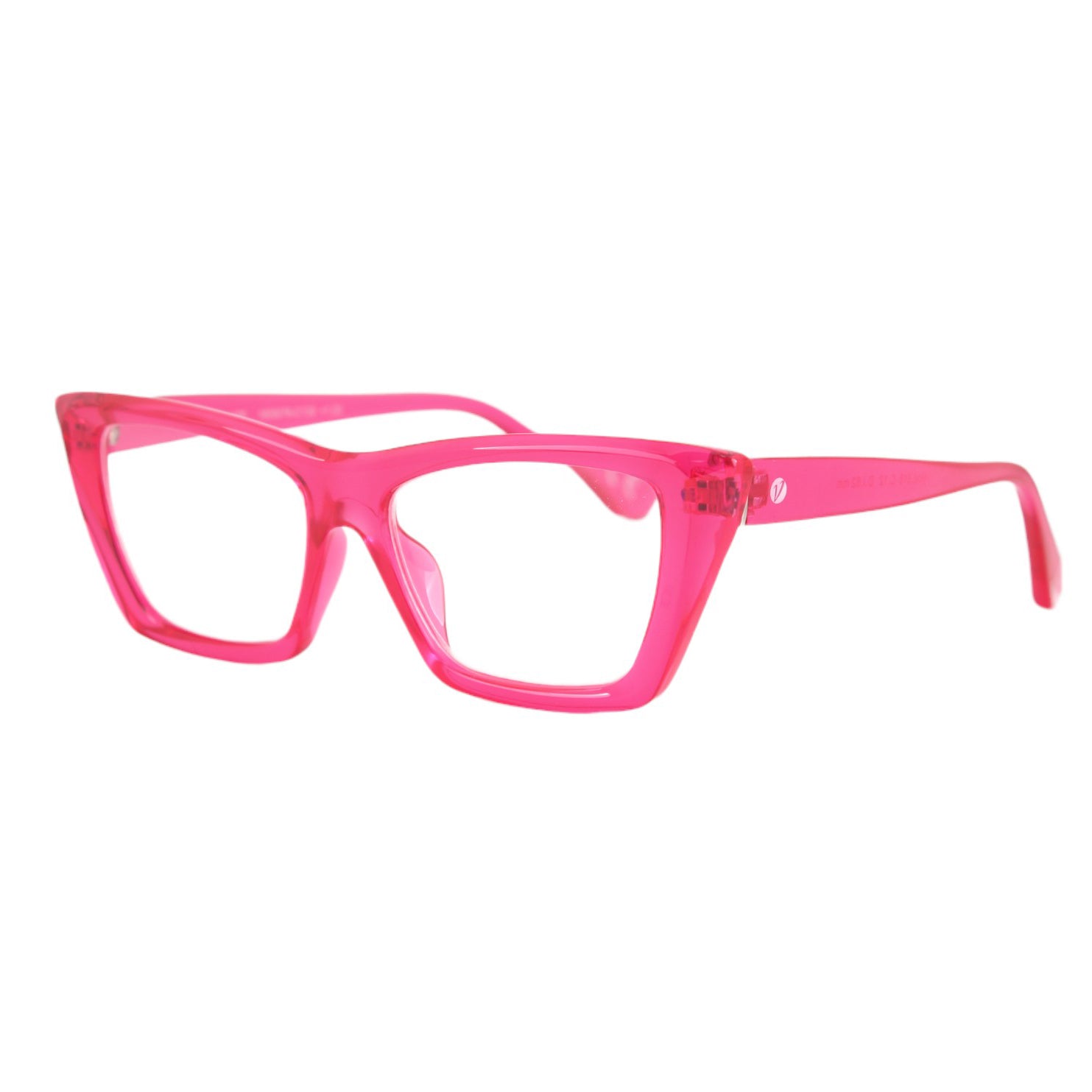 8056254642260 - Frau Mod 515 Transparente Rosa 12 Lesebrille Acetat Rose  Katzenauge