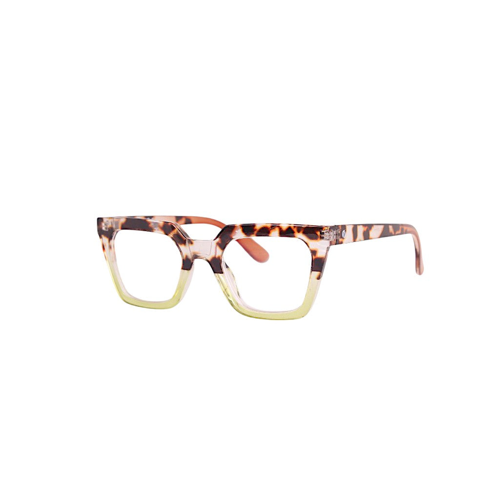 8056254643007 - Frau MOD 518 Arancio-Verde 2507 Lesebrille Acetat Havanna  Katzenauge