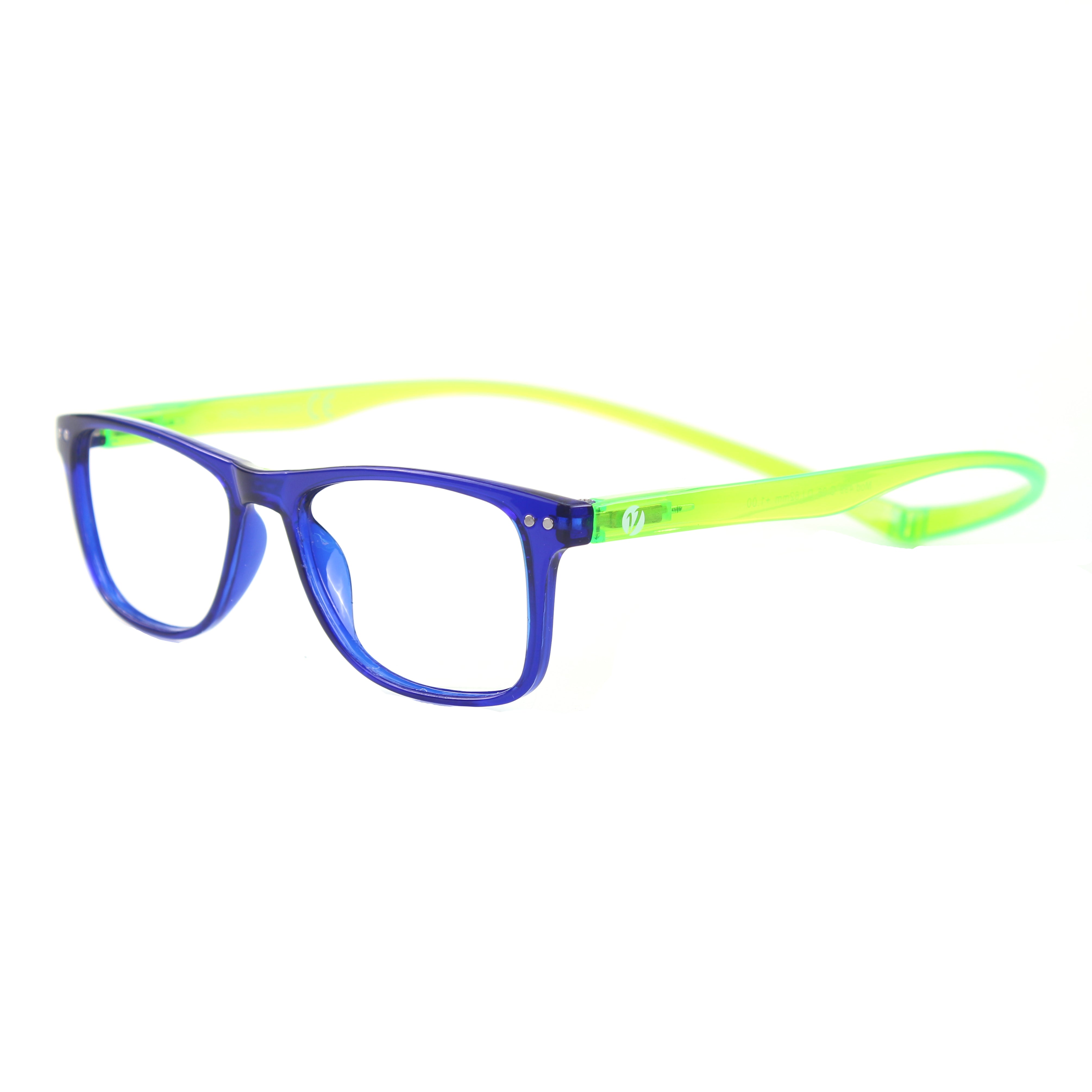 8056254644813 - Unisex MOD 499 blue block HMC Blu-Verde 06 Lesebrille Plastik Blau  Quadratisch Anti-Blaulicht