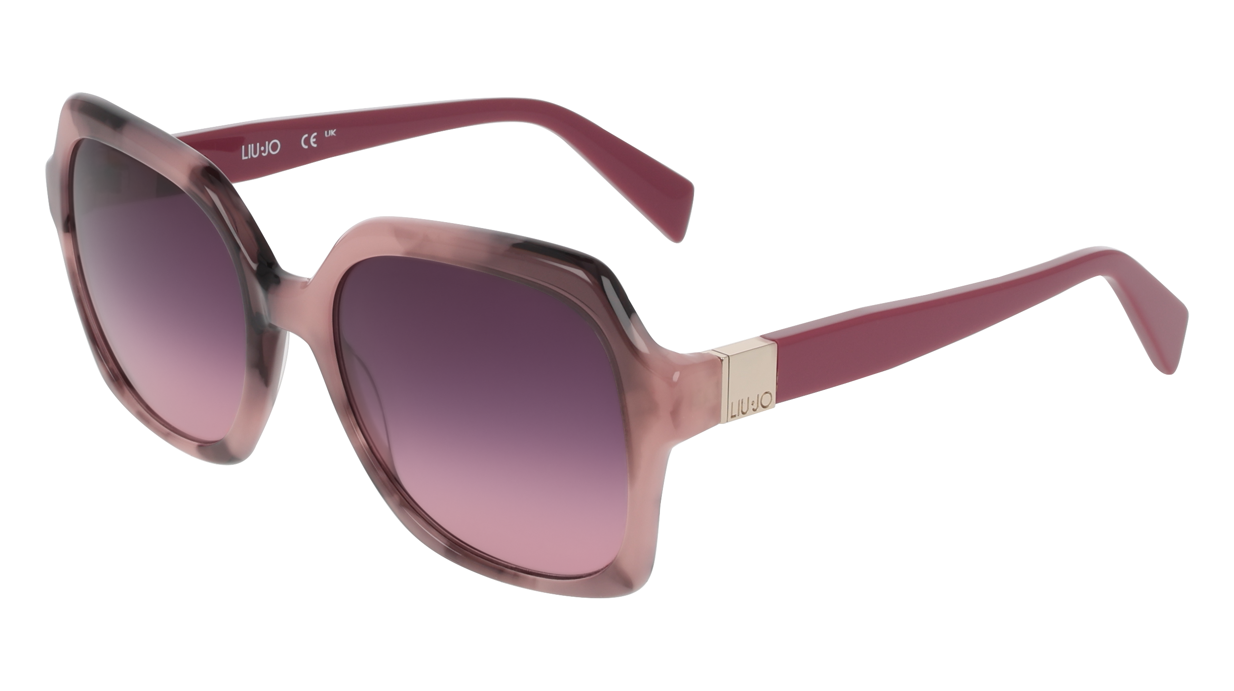 8056255785898 - Damen LJ811S 658 Gläser SONNENBRILLEN Acetat Rosa  Quadratisch Normal