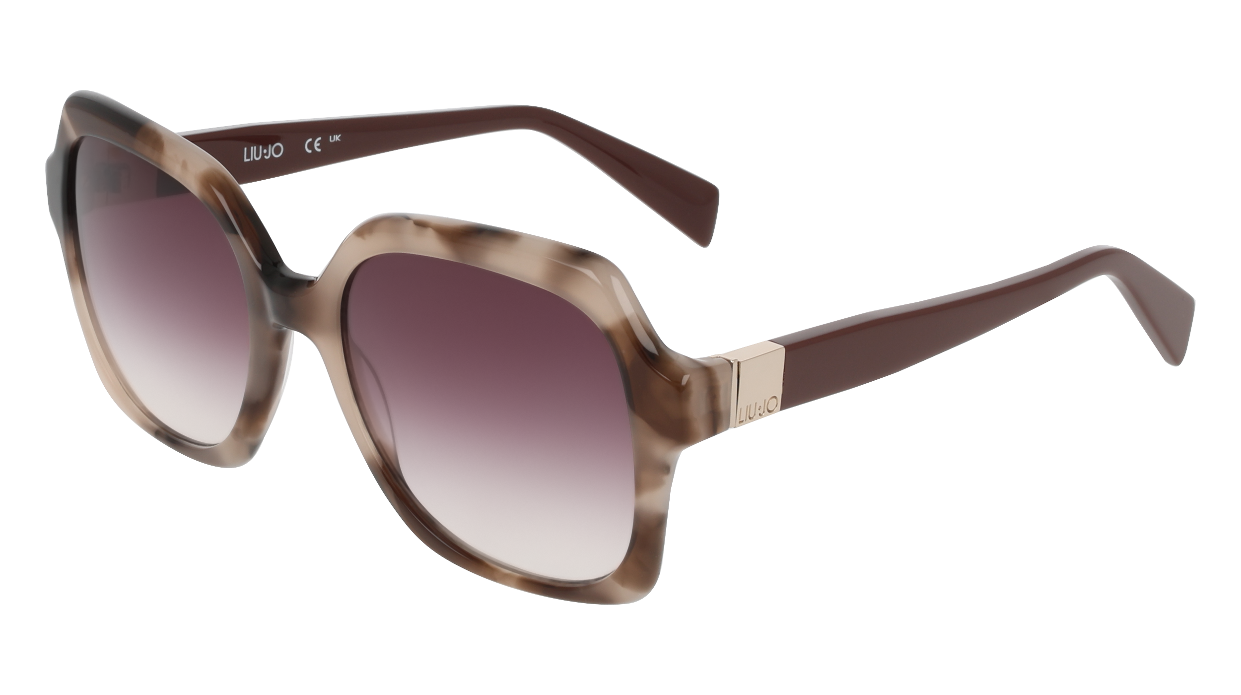 8056255785911 - Damen LJ811S 281 Gläser SONNENBRILLEN Acetat  Bordeaux Quadratisch Normal