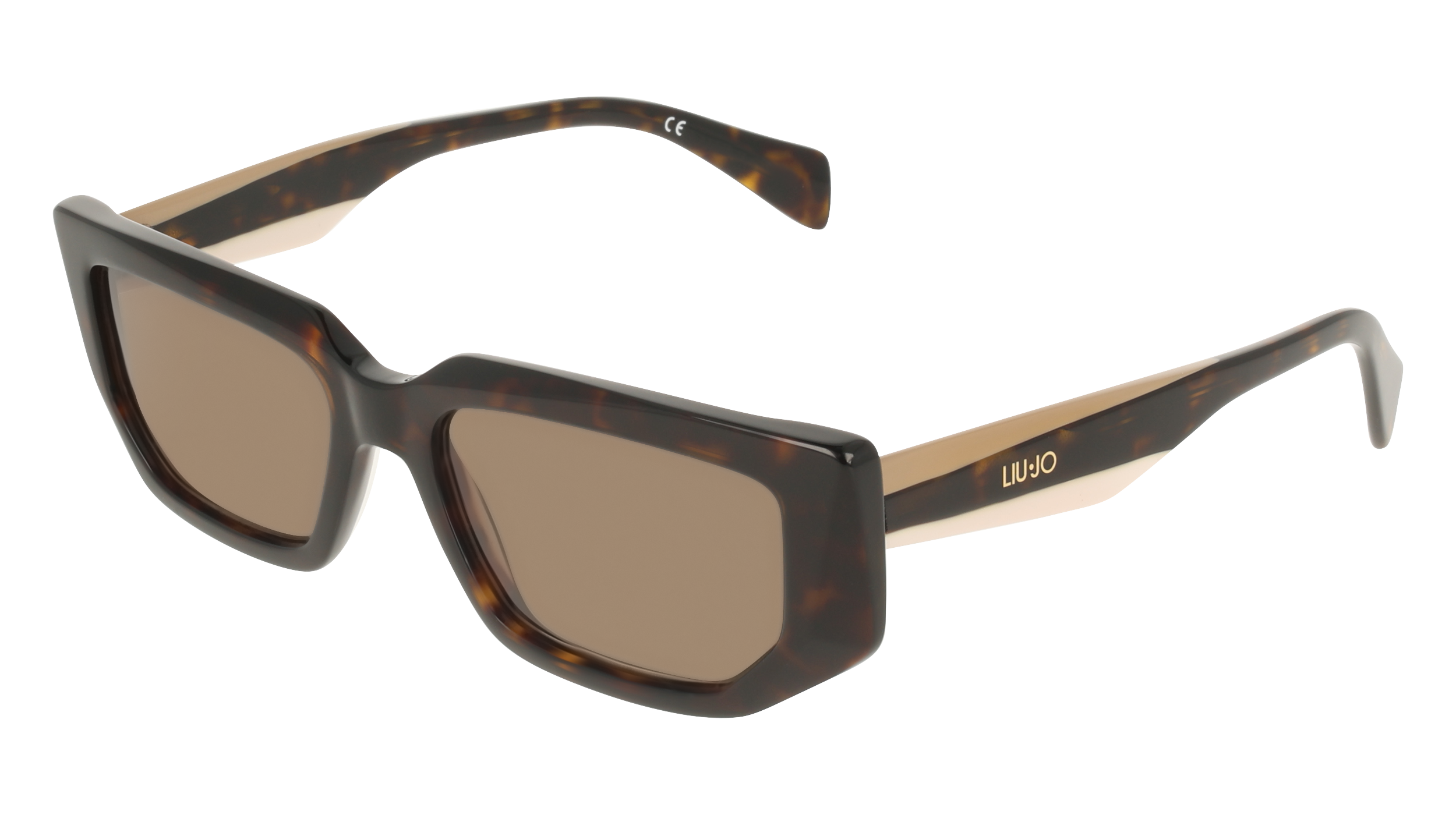 8056255785959 - Damen LJ812S 242 Sonnenbrillen Acetat Havanna Braun Quadratisch Normal