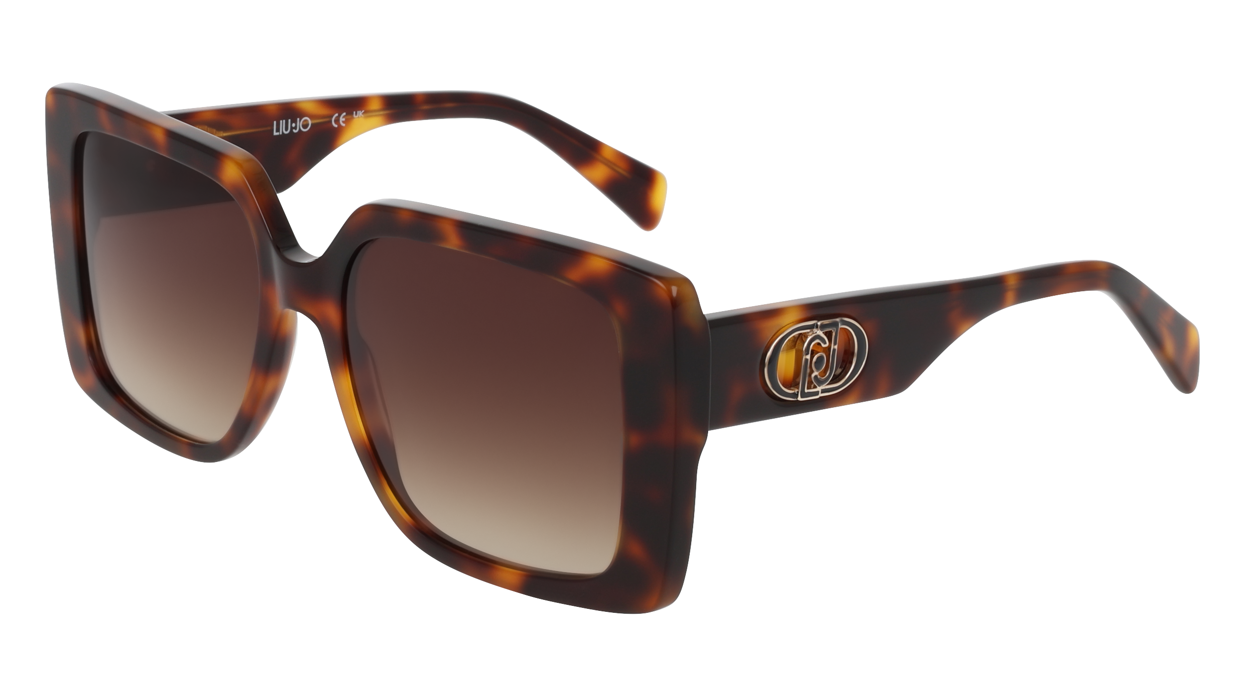 8056255786123 - Damen LJ816S 240 Gläser SONNENBRILLEN Acetat Havanna  Quadratisch Normal