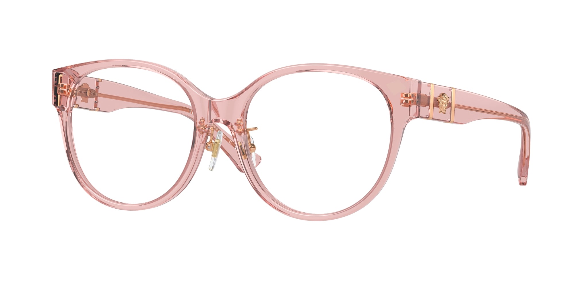 8056262002087 - Frau VE3351D  5434 Rahmen von BRILLEN Acetat Rose Transparent Panthos Normal