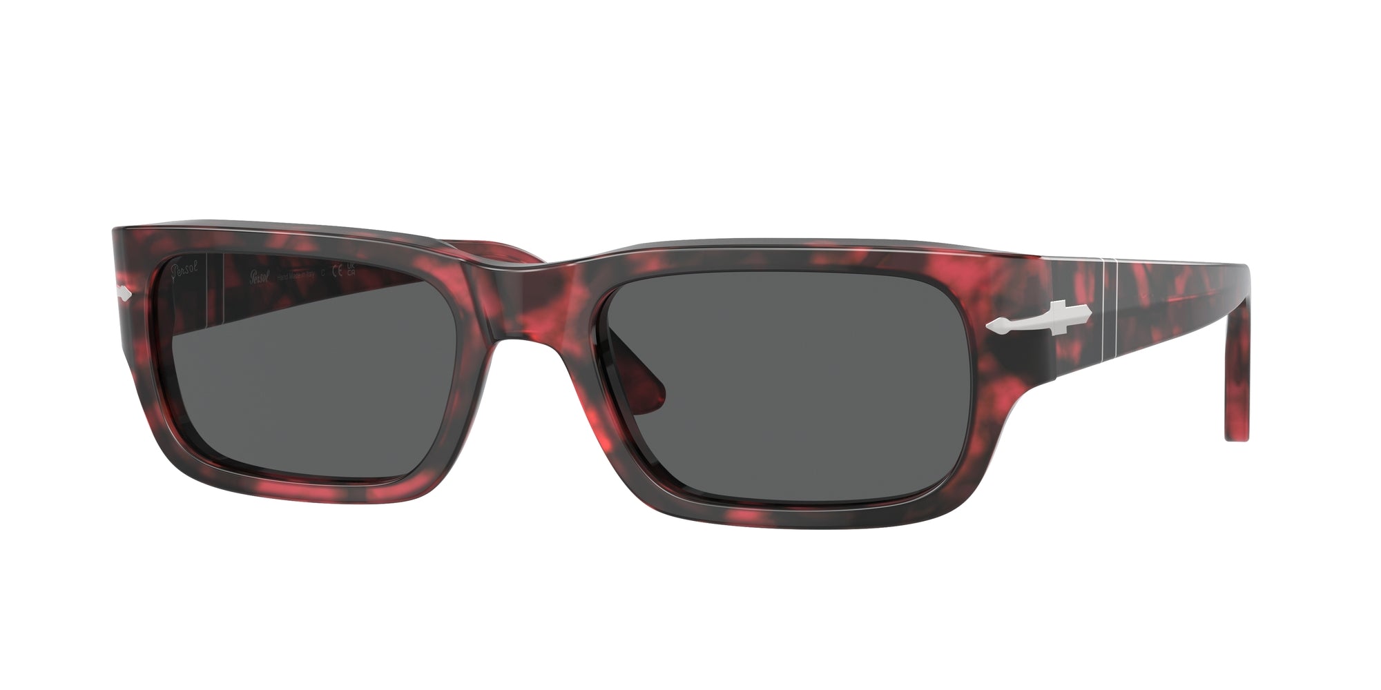 8056262002575 - Unisex PO3347S ADRIEN 1212B1 Gläser SONNENBRILLEN Acetat Schildkröte Grau Quadratisch Normal