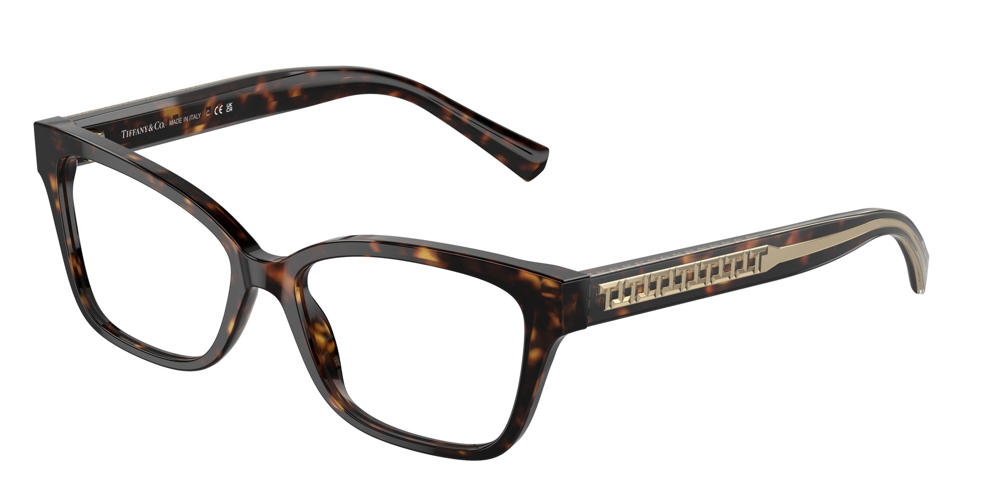 8056262002834 - Damen TF2249  8015 Rahmen von BRILLEN Acetat Schildkröte Transparent Schmetterling Normal