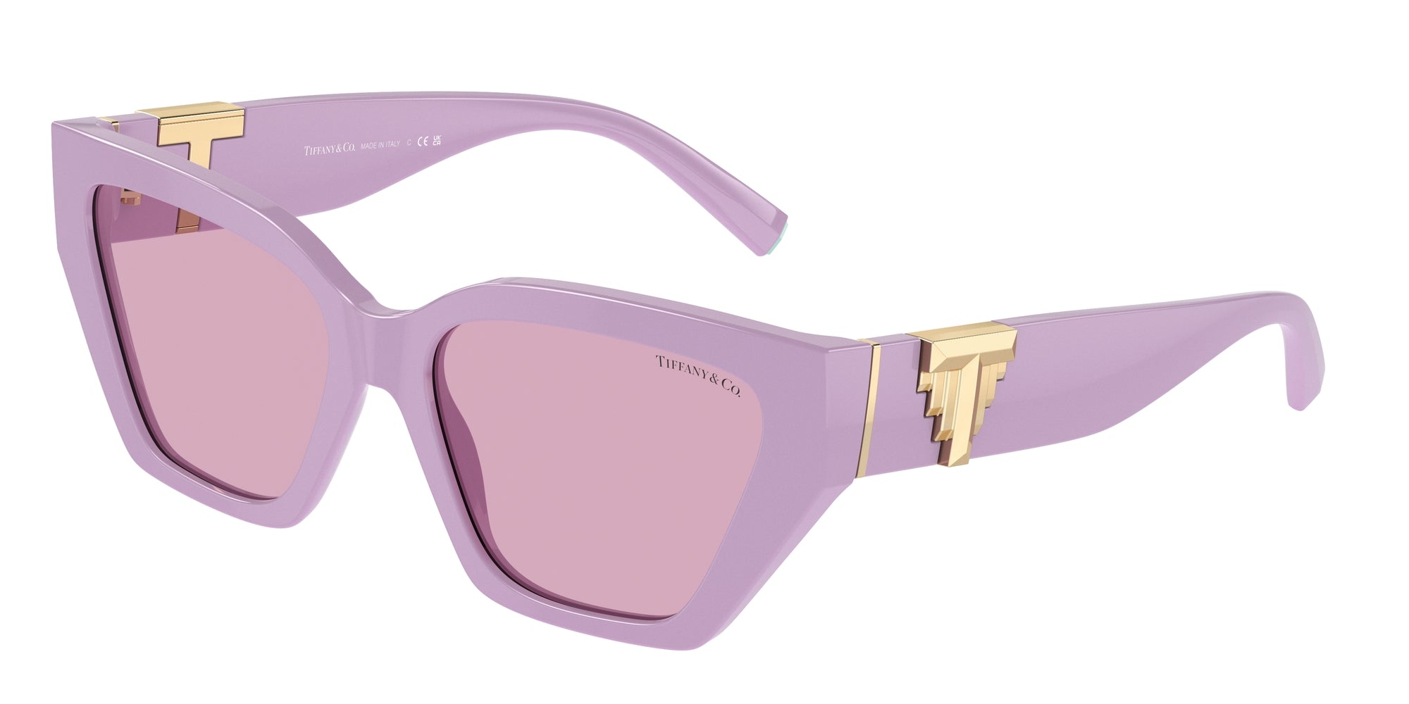 8056262003756 - Damen TF4218  840776 Gläser SONNENBRILLEN Acetat Violett Violett Cat Eye Normal