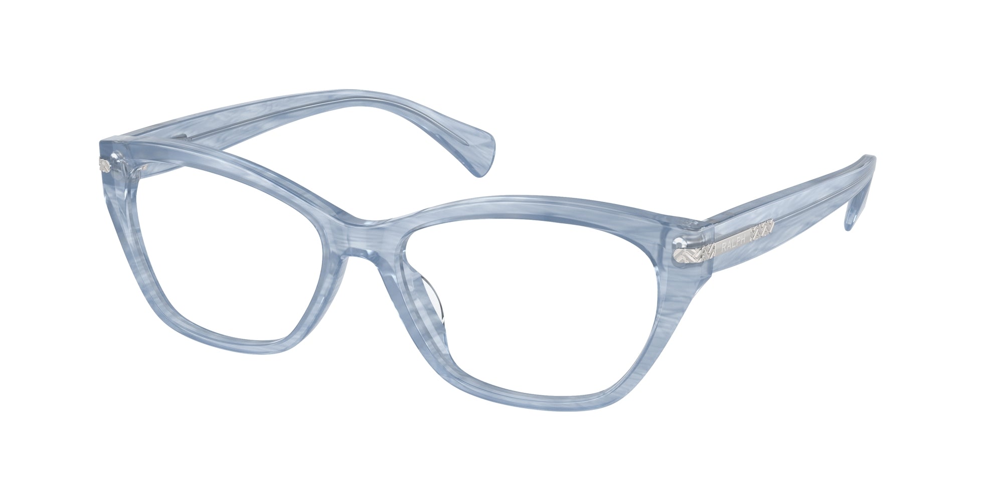 8056262006092 - Damen RA7161U  6156 Rahmen von BRILLEN Acetat Blau Transparent Pillow Normal