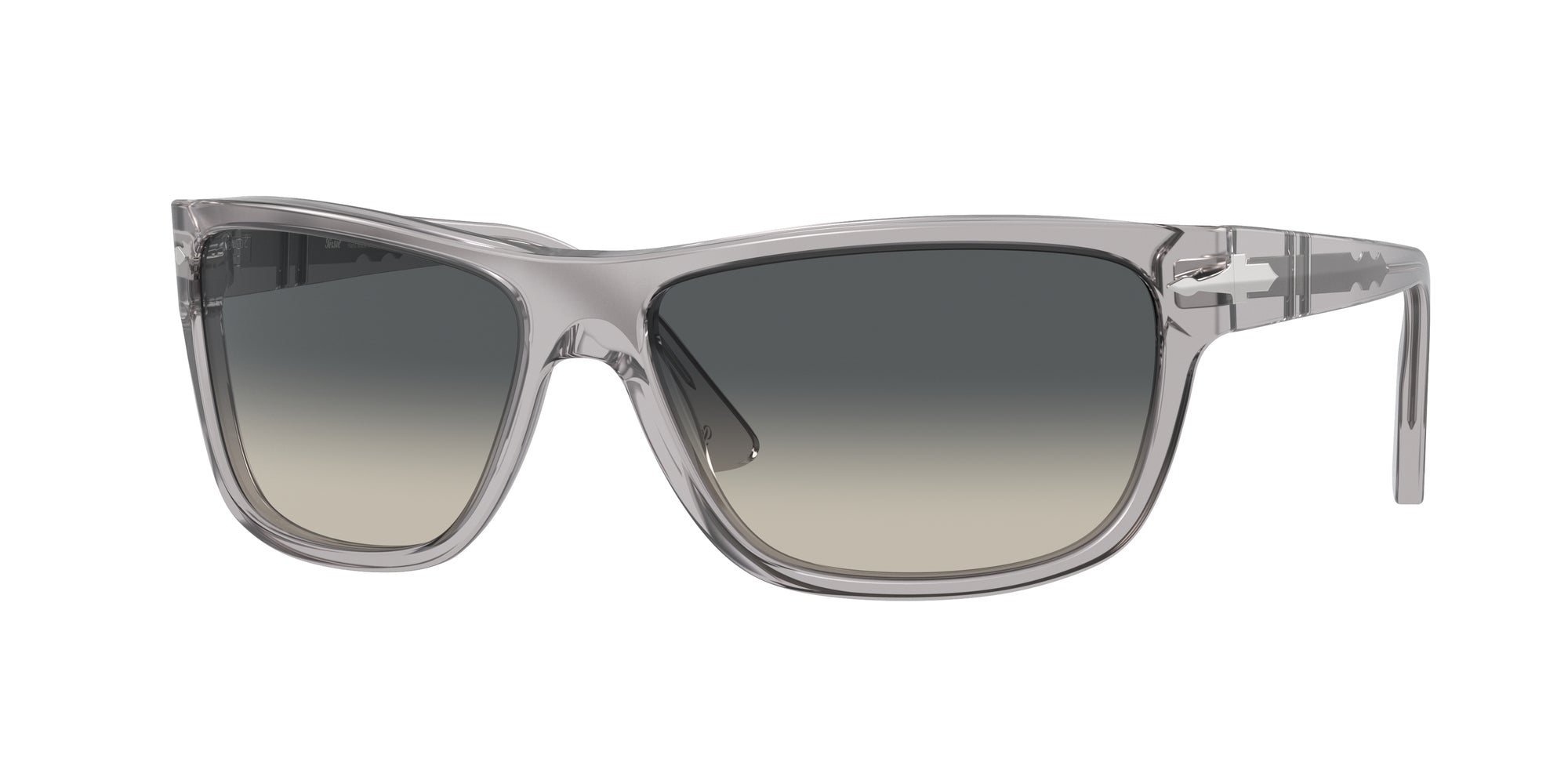 8056262010334 - Unisex PO3342S  309 71 Gläser SONNENBRILLEN Acetat Grau Grau Quadratisch Normal Schattiert