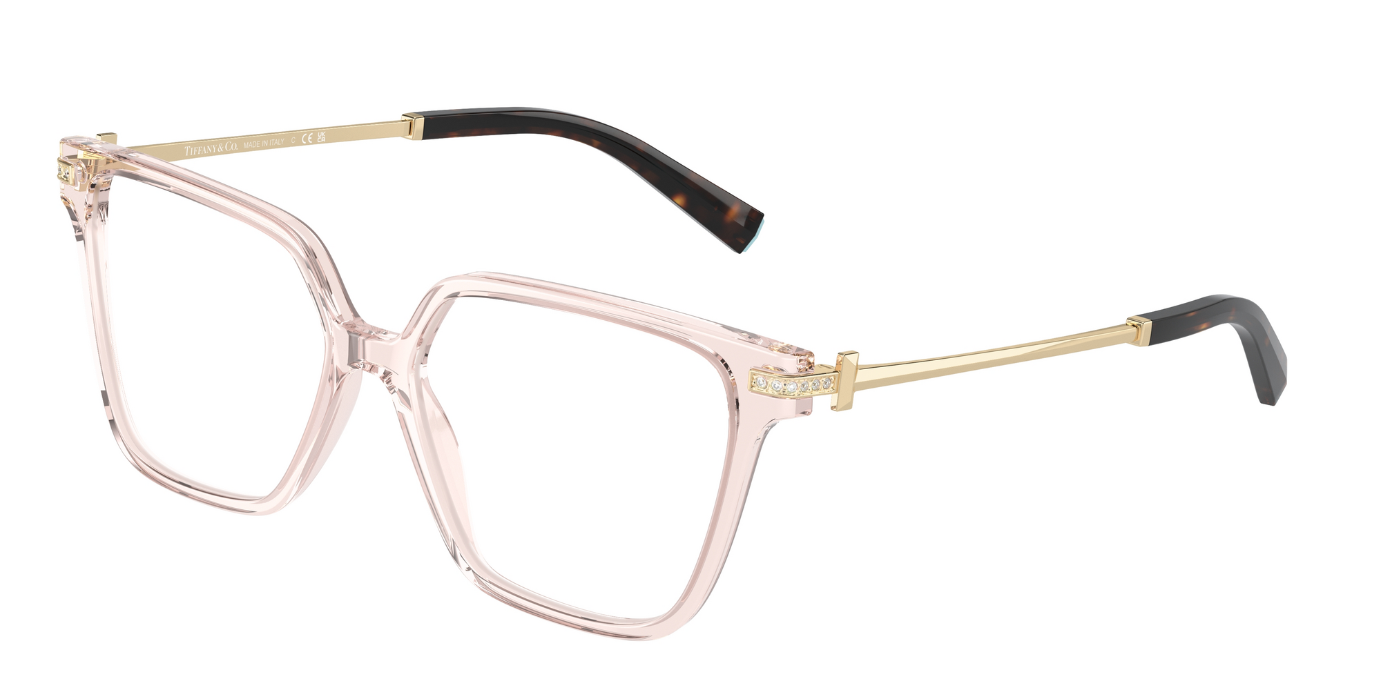 8056262010815 - Damen TF2234B  8278 Rahmen von BRILLEN Acetat Transparent Transparent Quadratisch Normal