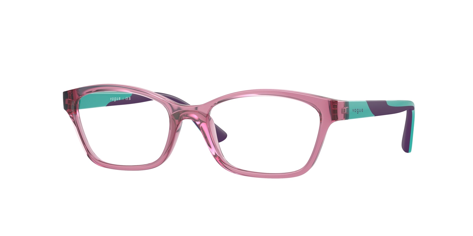8056262011768 - Kind VY2024 2613 Rahmen von BRILLEN Nylon Rose Transparent Katzenauge Normal 8056262011768 - Kind VY2024 2613 Rahmen von BRILLEN Nylon Rose Transparent Katzenauge Normal