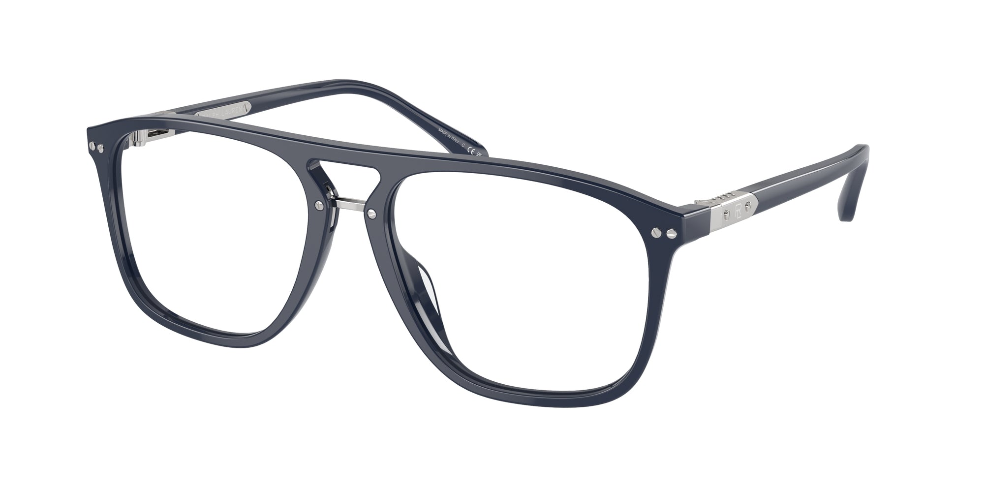 8056262013885 - Herren RL6241U  5586 Rahmen von BRILLEN Acetat Blau Transparent Quadratisch Normal