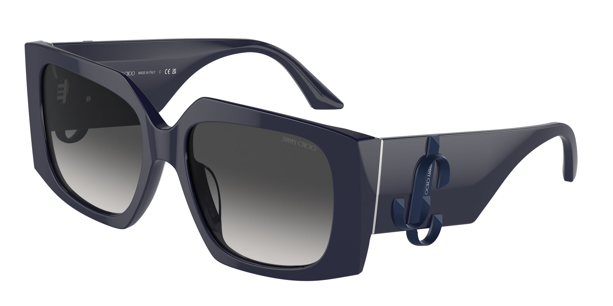 8056262029565 - Damen JC5006U 50168G Gläser SONNENBRILLEN Acetat Blau Grau Schmetterling Normal Schattiert 8056262029565 - Damen JC5006U 50168G Gläser SONNENBRILLEN Acetat Blau Grau Schmetterling Normal Schattiert