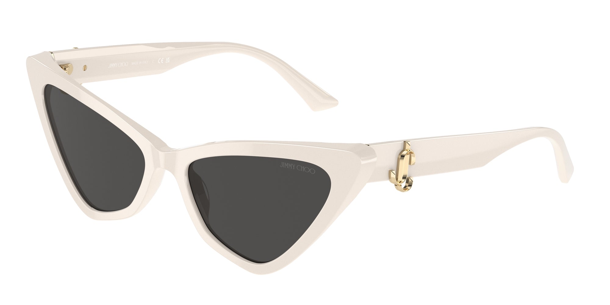 8056262029718 - Damen JC5008 500887 Gläser SONNENBRILLEN Acetat Weiß Grau Cat Eye Normal 8056262029718 - Damen JC5008 500887 Gläser SONNENBRILLEN Acetat Weiß Grau Cat Eye Normal