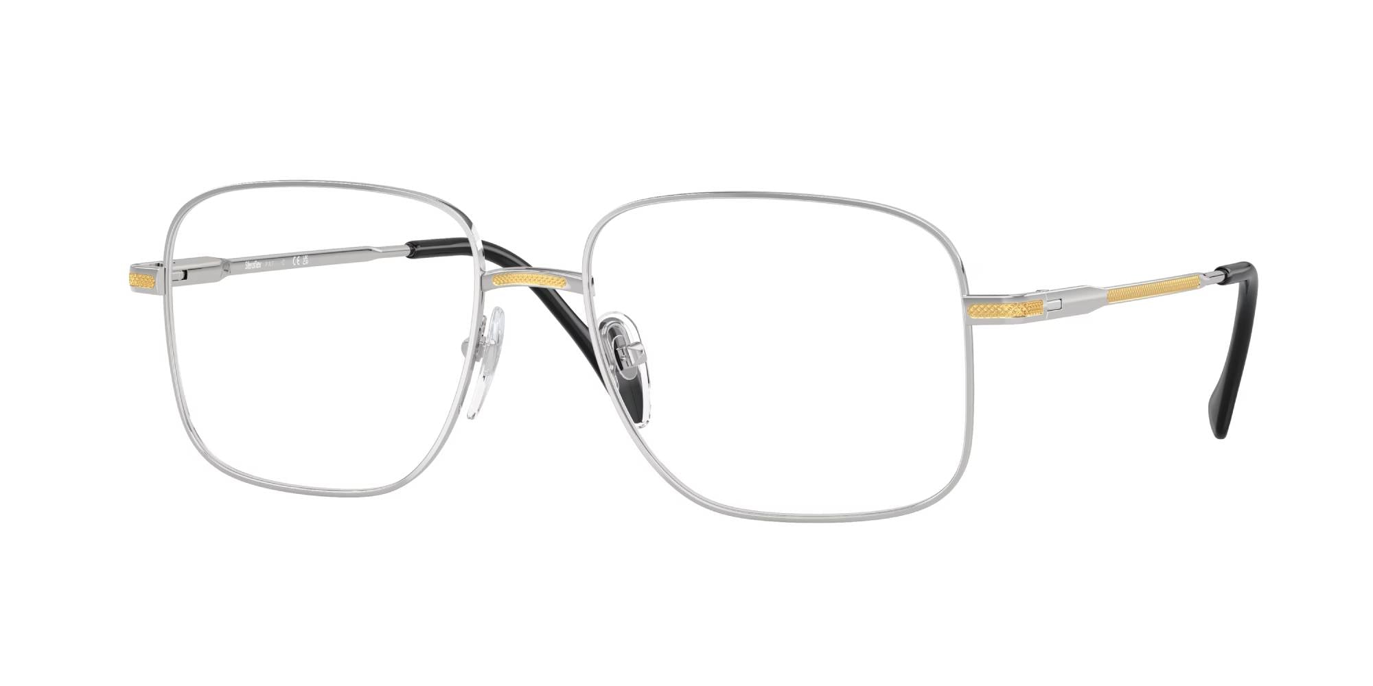 8056262038208 - Herren SF2298 131 Rahmen von BRILLEN Metall Silber  Quadratisch