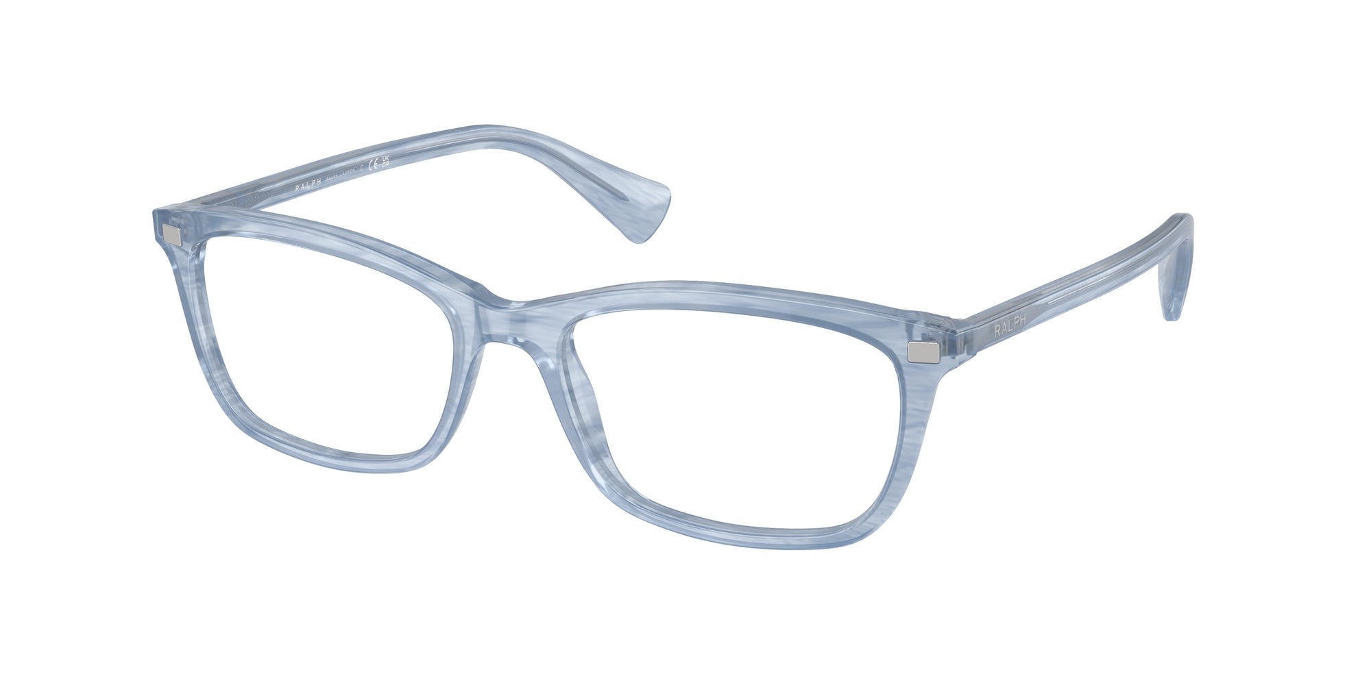 8056262038918 - Damen RA7089  6156 Rahmen von BRILLEN Acetat Blau Transparent Quadratisch Normal