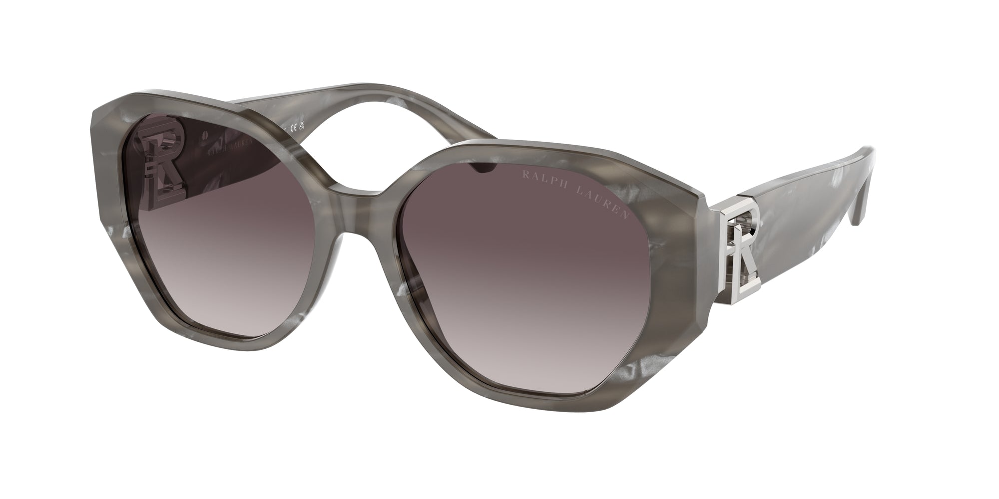 8056262039564 - Damen RL8220 THE JULIETTE 617511 Gläser SONNENBRILLEN Acetat Schwarz Grau Schmetterling Normal Schattiert