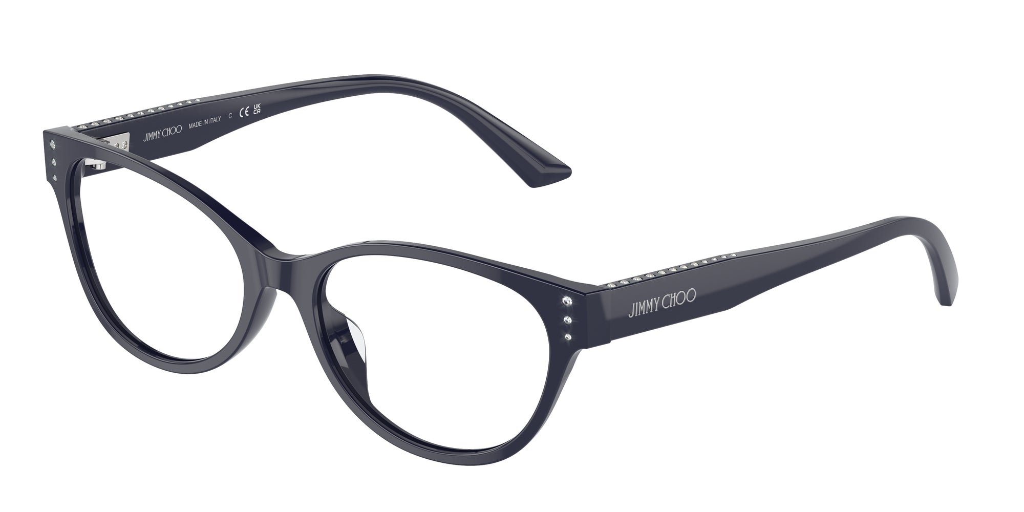 8056262040126 - Damen JC3003BU 5016 Rahmen von BRILLEN Acetat Blau  Rund