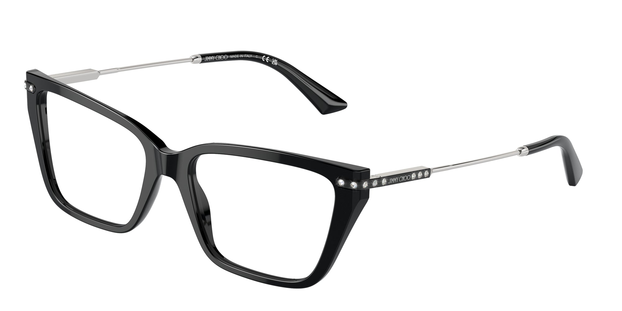 8056262040423 - Damen JC3002B 5017 Rahmen von BRILLEN Acetat Schwarz  Cat Eye