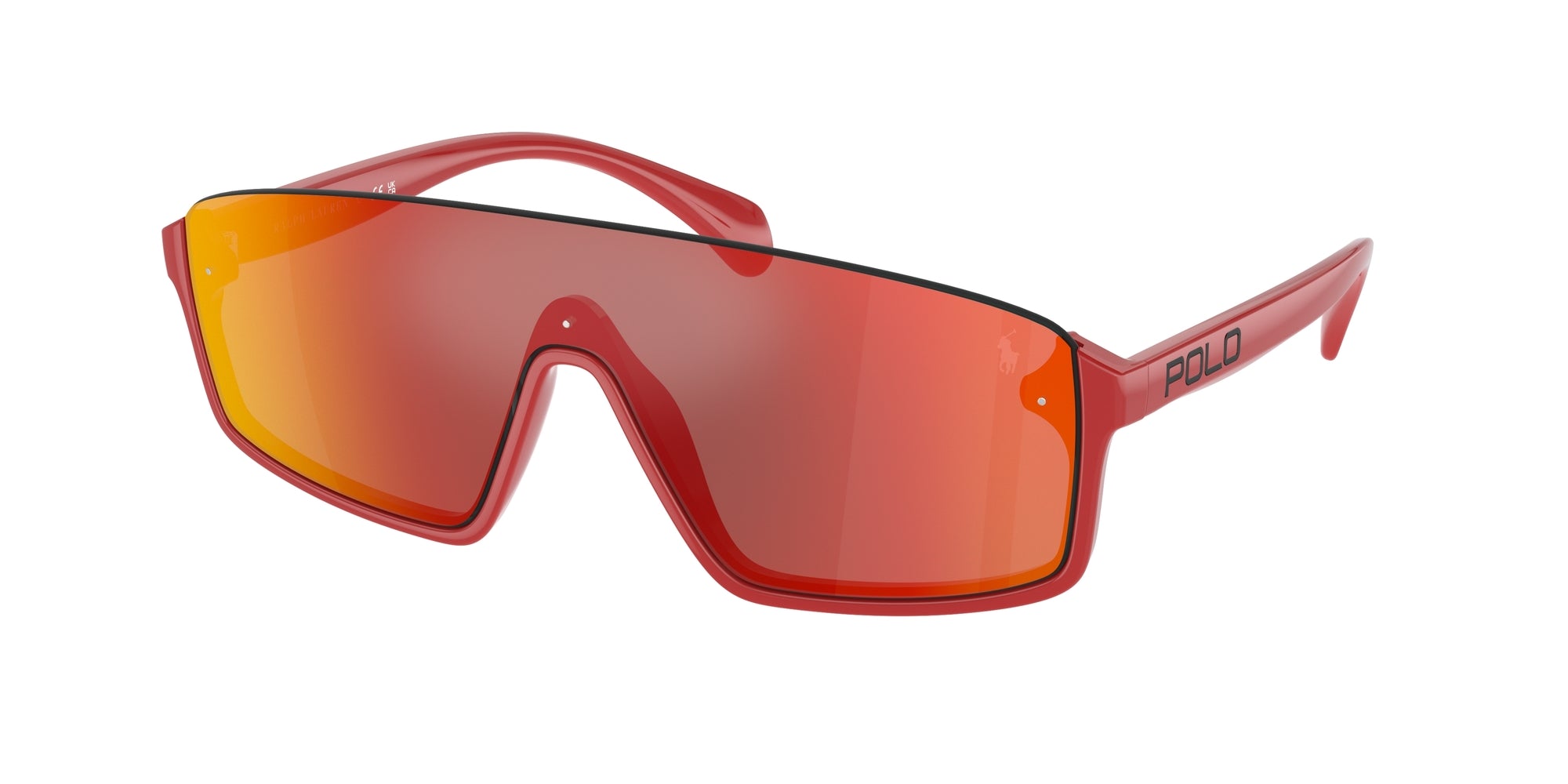 8056262045466 - Unisex PH4211U  60916Q Gläser SONNENBRILLEN Injiziert Rot Rot Geometrisch Gespiegelt Spiegel