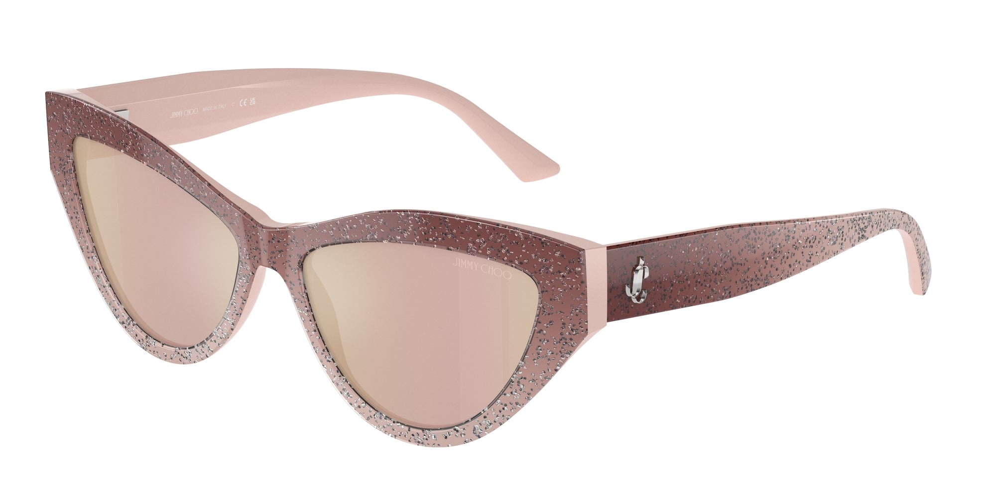 8056262047880 - Damen JC5004 5047 Z Gläser SONNENBRILLEN Acetat Rosa Rosa Cat Eye Normal Spiegel 8056262047880 - Damen JC5004 5047 Z Gläser SONNENBRILLEN Acetat Rosa Rosa Cat Eye Normal Spiegel