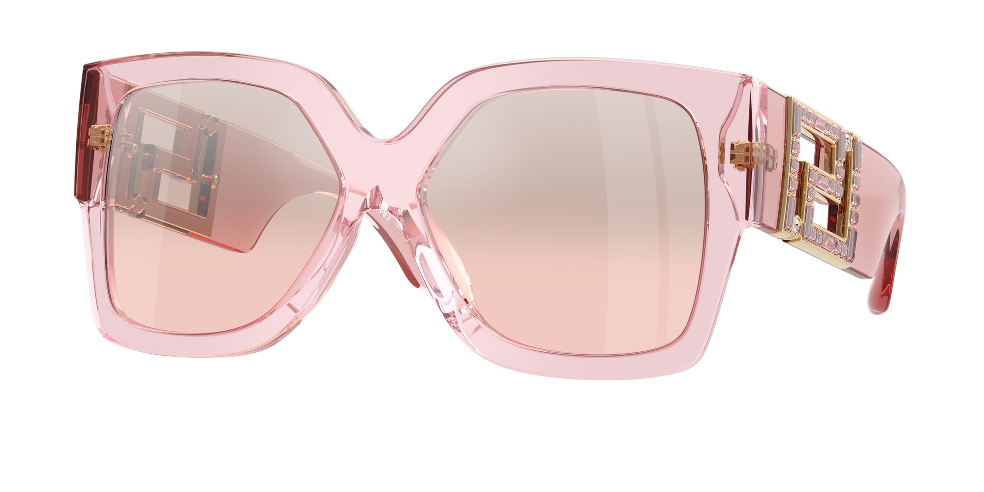 8056262048795 - Damen VE4402  54727E Gläser SONNENBRILLEN Acetat Rosa Rosa Quadratisch Normal Gespiegelt