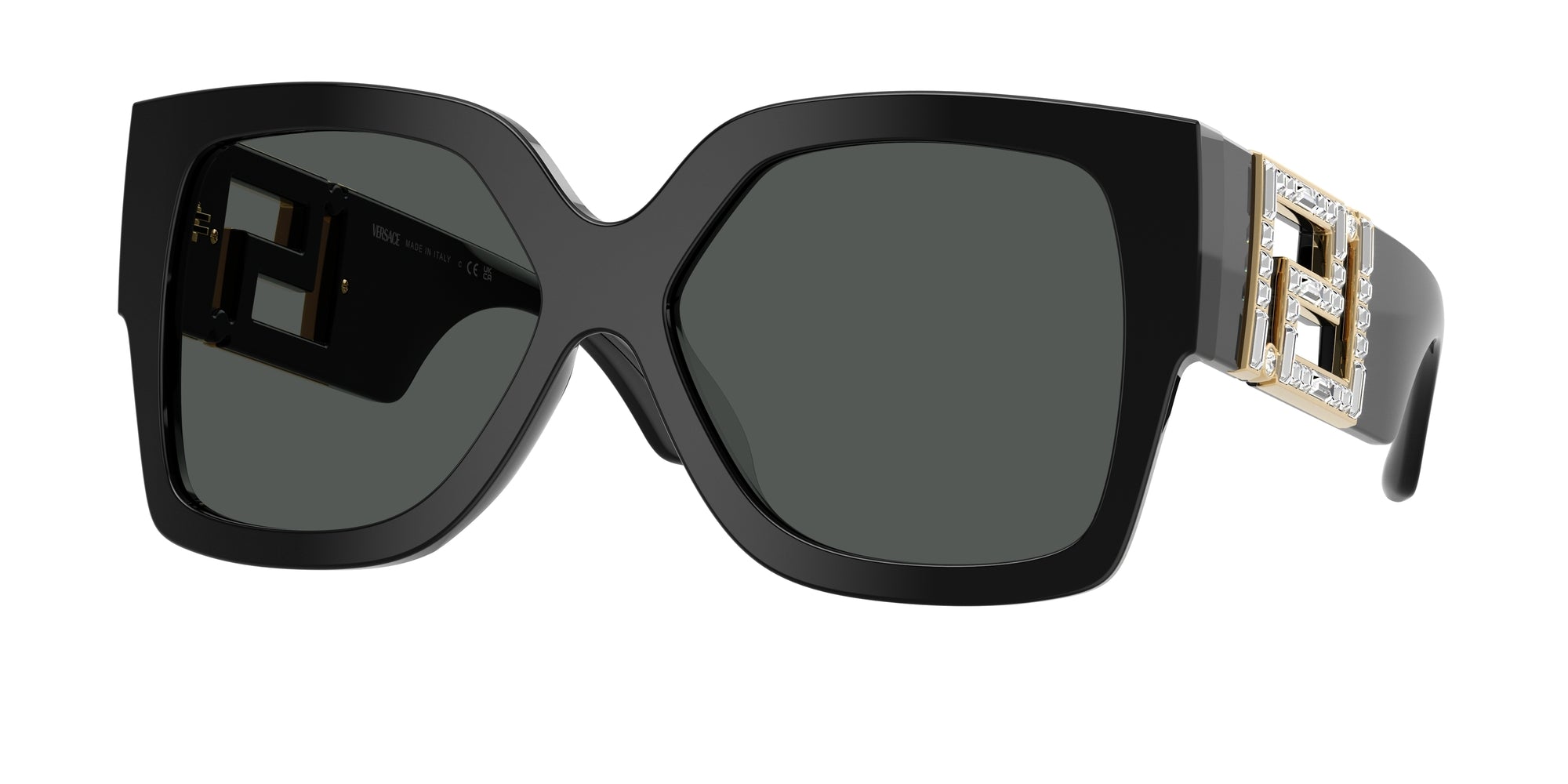 8056262048801 - Damen VE4402 547887 Gläser SONNENBRILLEN Acetat Schwarz Grau Quadratisch Normal 8056262048801 - Damen VE4402 547887 Gläser SONNENBRILLEN Acetat Schwarz Grau Quadratisch Normal