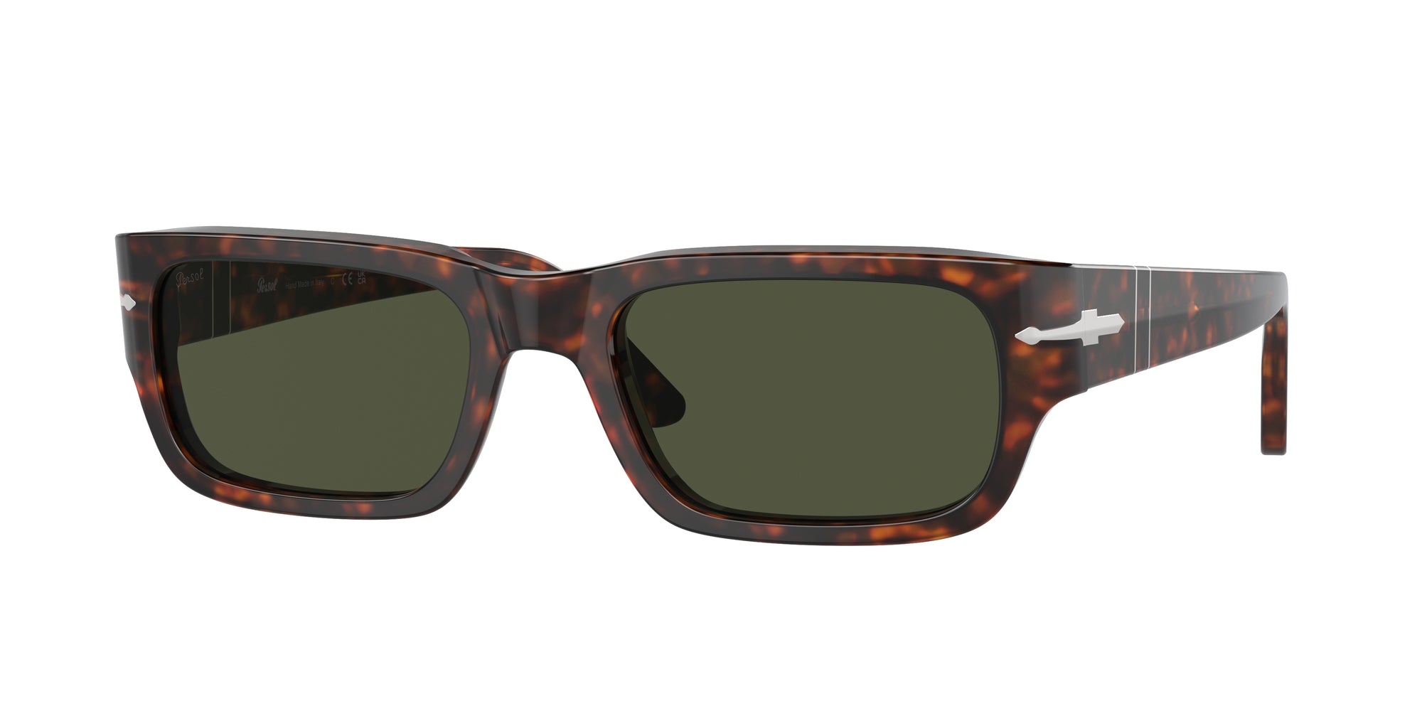 8056262049310 - Unisex PO3347S ADRIEN 24 31 Gläser SONNENBRILLEN Acetat Schildkröte Grün Quadratisch Normal