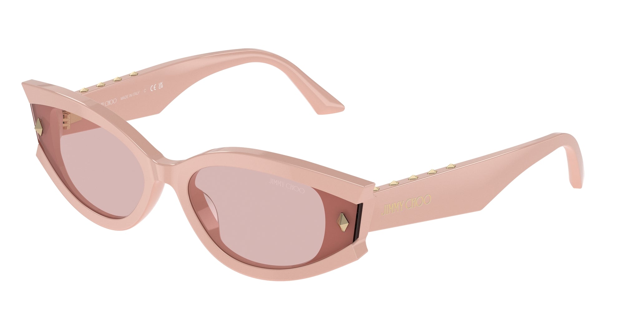 8056262050958 - Damen JC5015U 5014 5 Gläser SONNENBRILLEN Acetat Rosa Rosa Geometrisch Normal