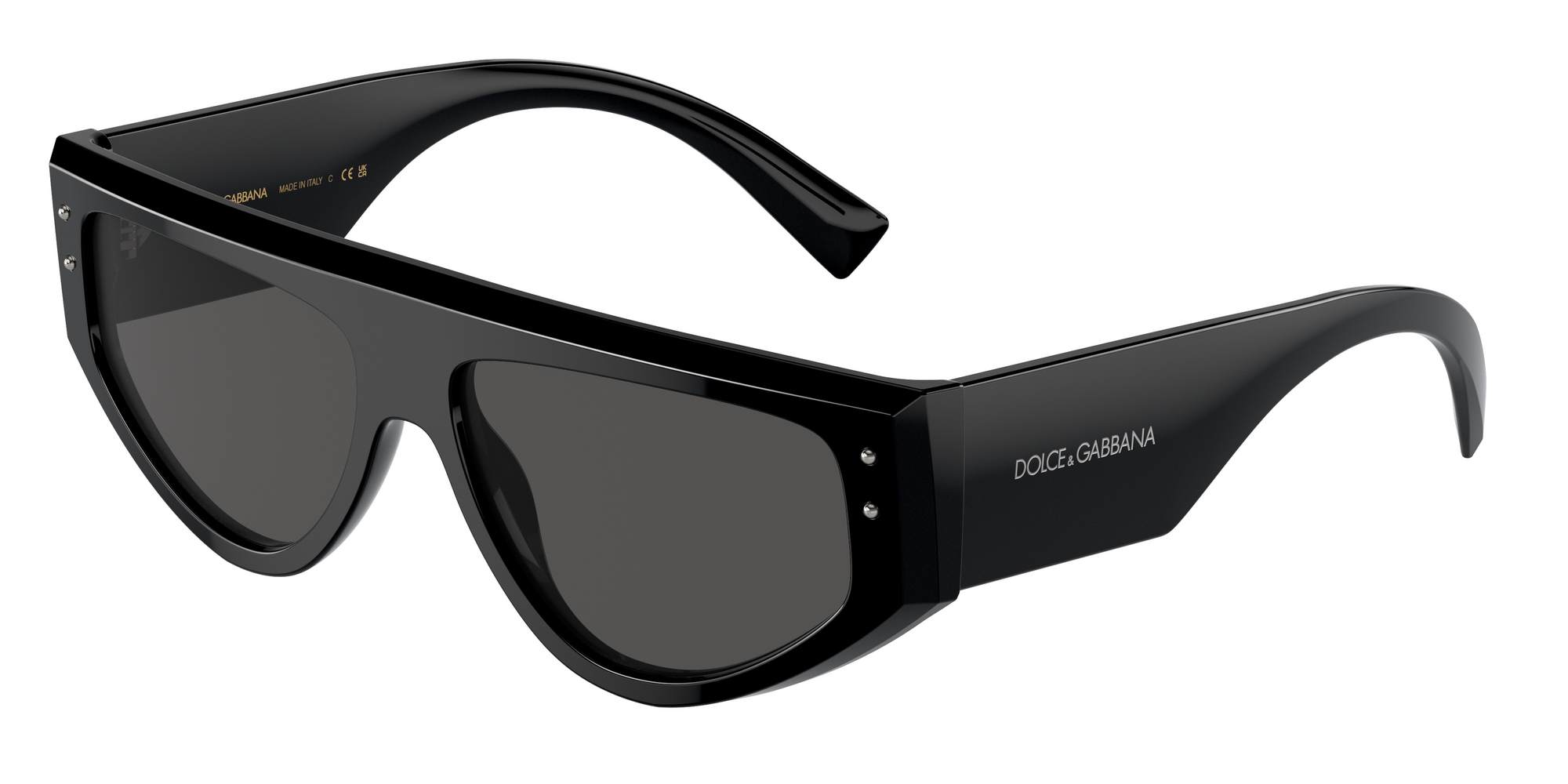 8056262054543 - Herren DG4461  501 87 Gläser SONNENBRILLEN Acetat Schwarz Grau Quadratisch Normal