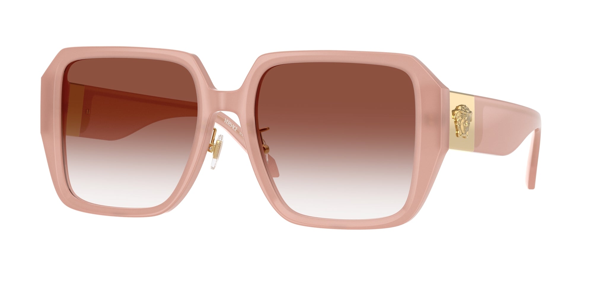 8056262054642 - Damen VE4472D  5394VO Gläser SONNENBRILLEN Acetat Rosa Rot Quadratisch Normal Schattiert