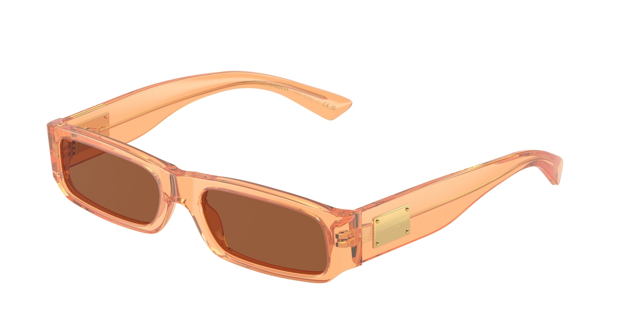 8056262062708 - Kind DX4005  344273 Gläser SONNENBRILLEN Acetat Orange Braun Quadratisch Normal