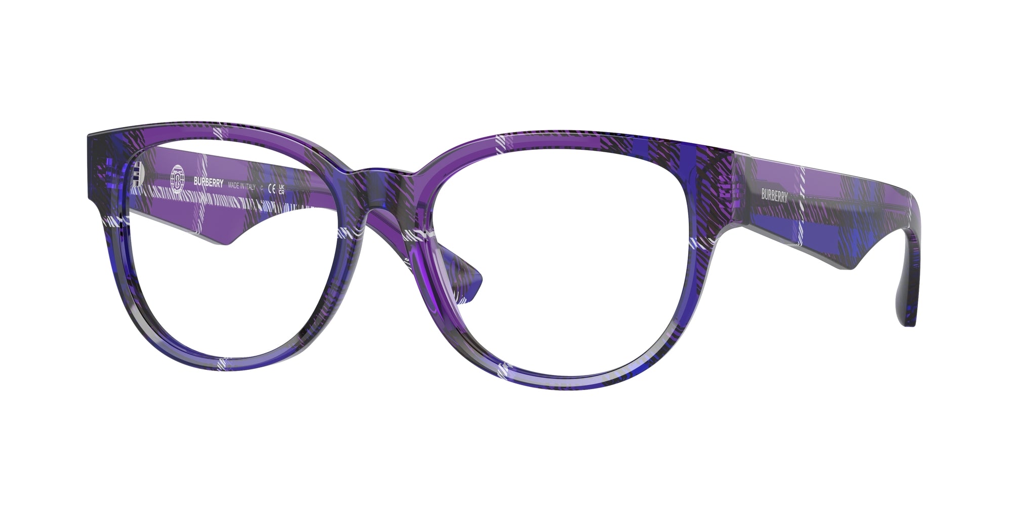 8056262079188 - Damen BE2410  4113 Rahmen von BRILLEN Acetat Violett Transparent Panthos Normal