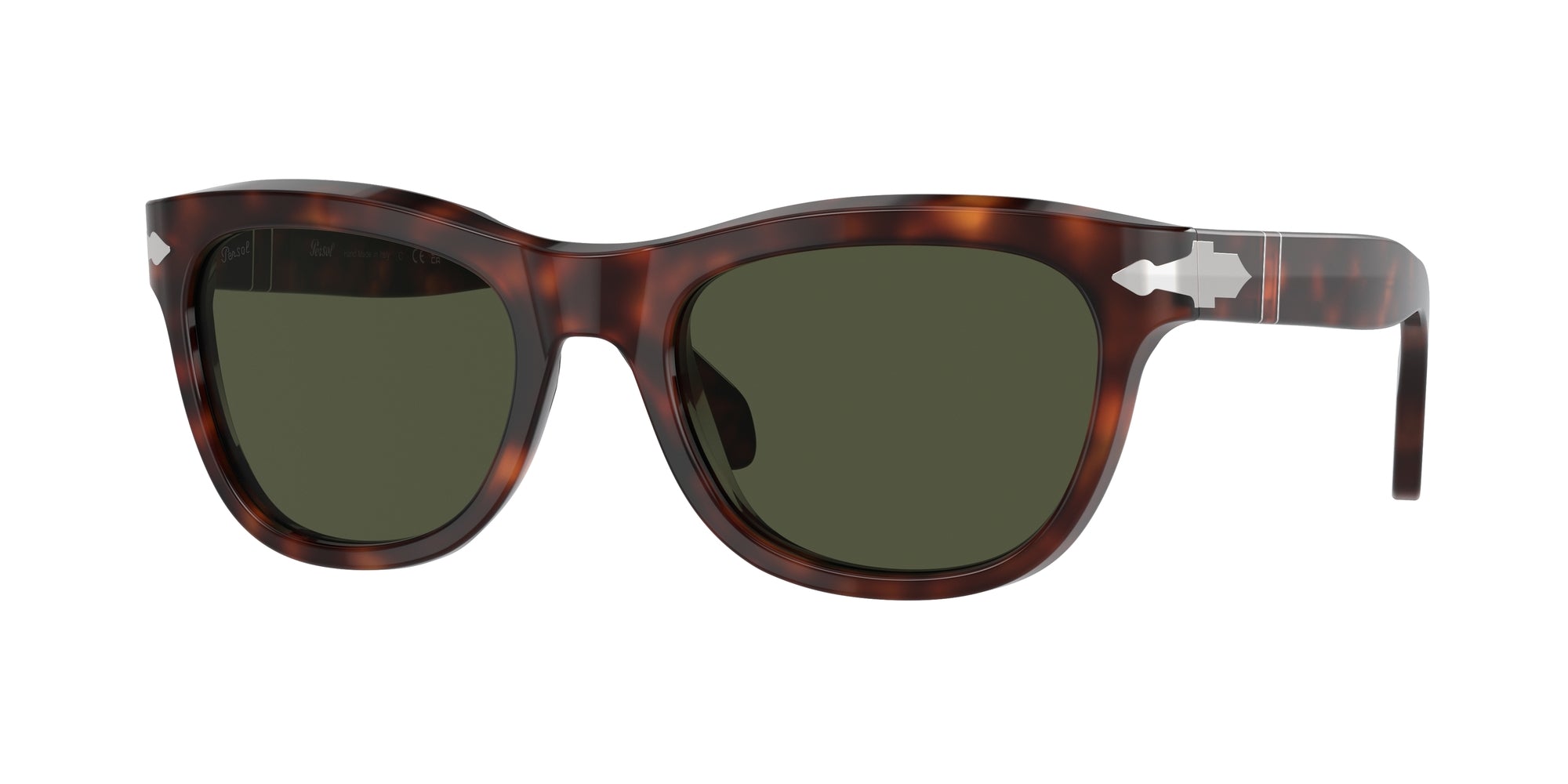 8056262080436 - Unisex PO0086S  24 31 Gläser SONNENBRILLEN Acetat Schildkröte Grün Kissen Normal