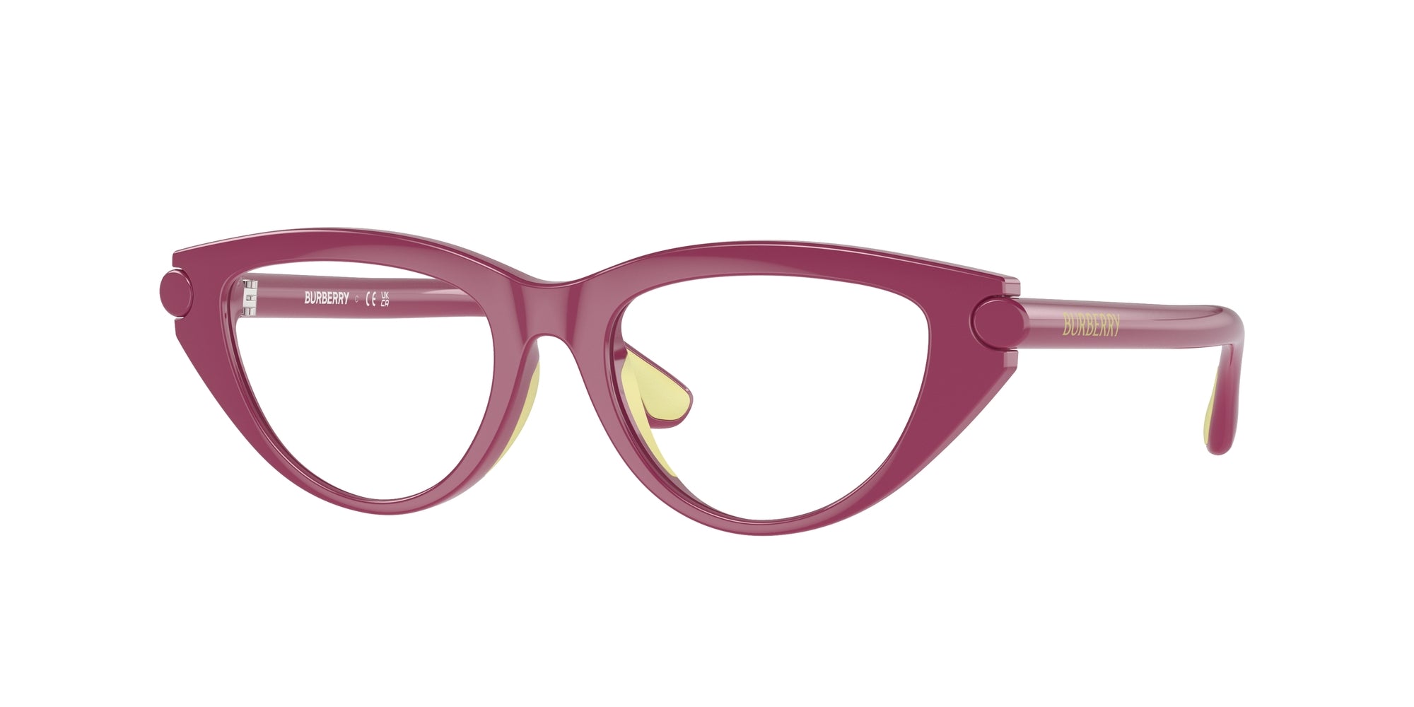 8056262097434 - Damen JB2011U  4134 Rahmen von BRILLEN Injiziert Rosa Transparent Cat Eye Normal