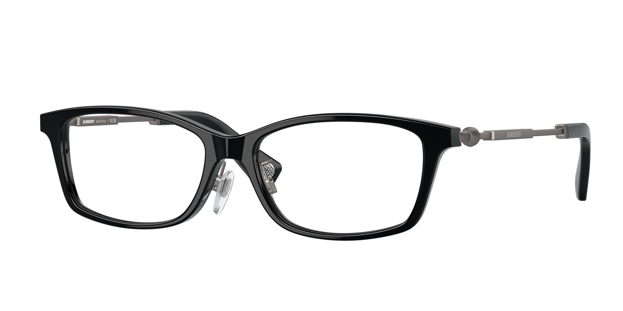 8056262098509 - Herren BE2414D  3001 Rahmen von BRILLEN Acetat Schwarz Transparent Quadratisch Normal