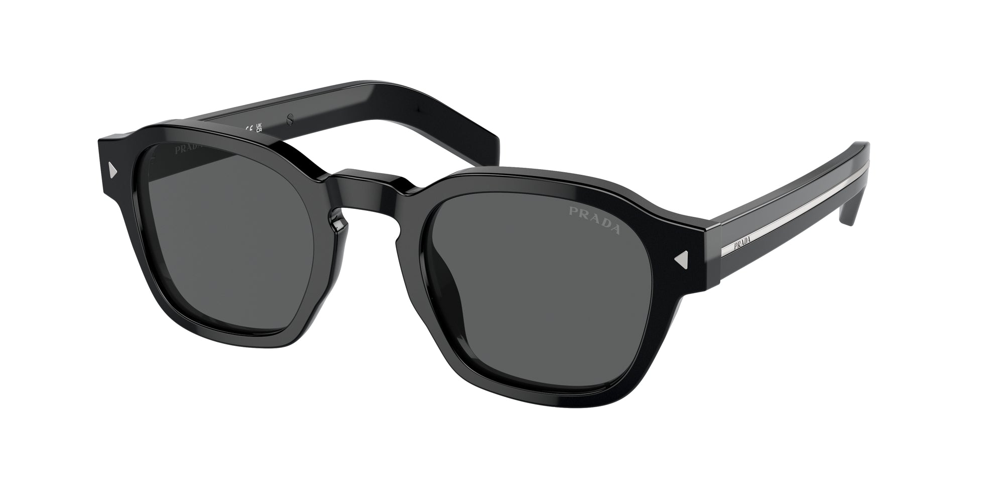 8056262134467 - Herren PR A16S  16K731 Gläser SONNENBRILLEN Acetat Schwarz Grau Pantos Normal