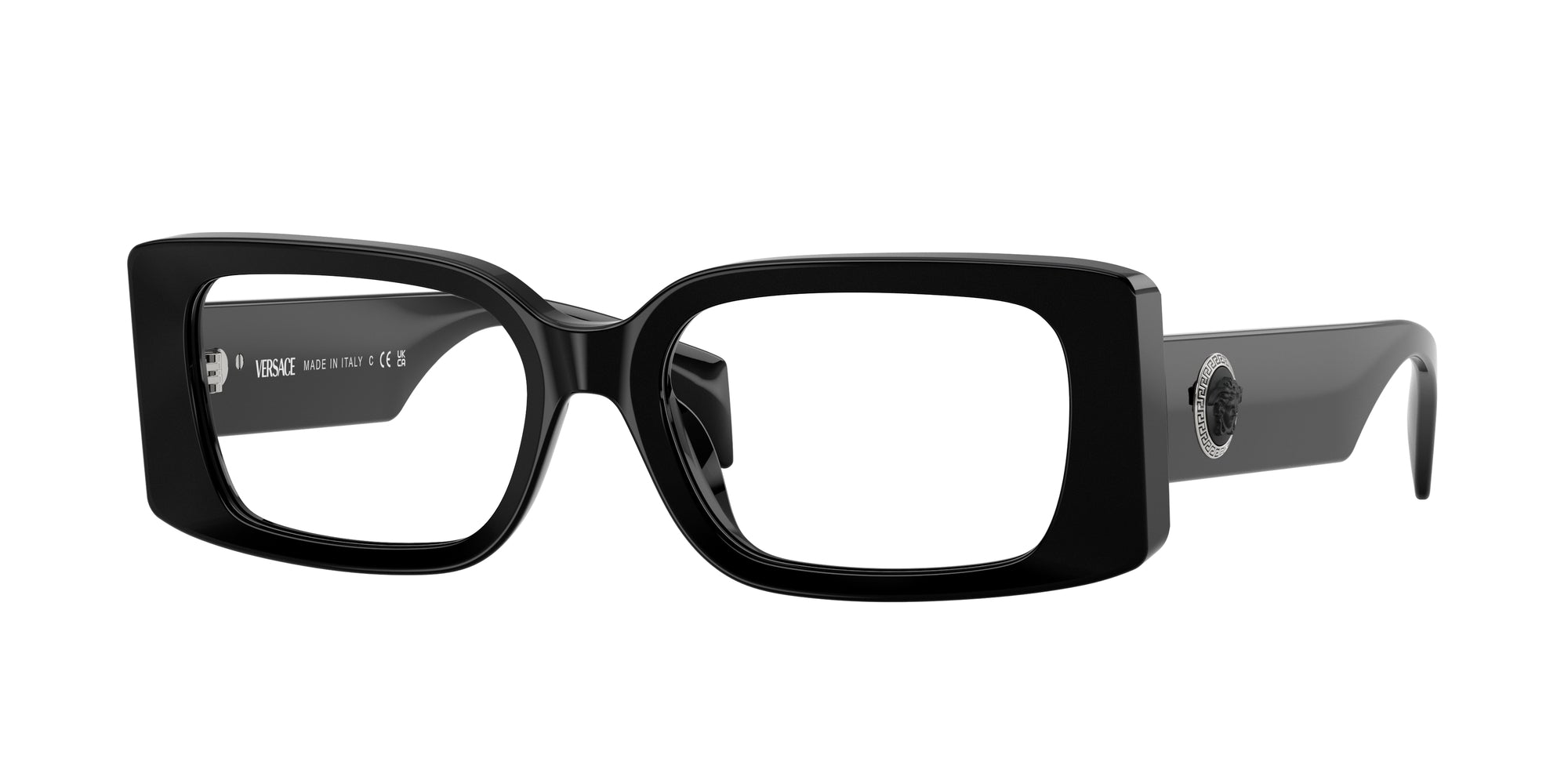 8056262142387 - Damen VE3362U  GB1 Rahmen von BRILLEN Acetat Schwarz Transparent Quadratisch Normal