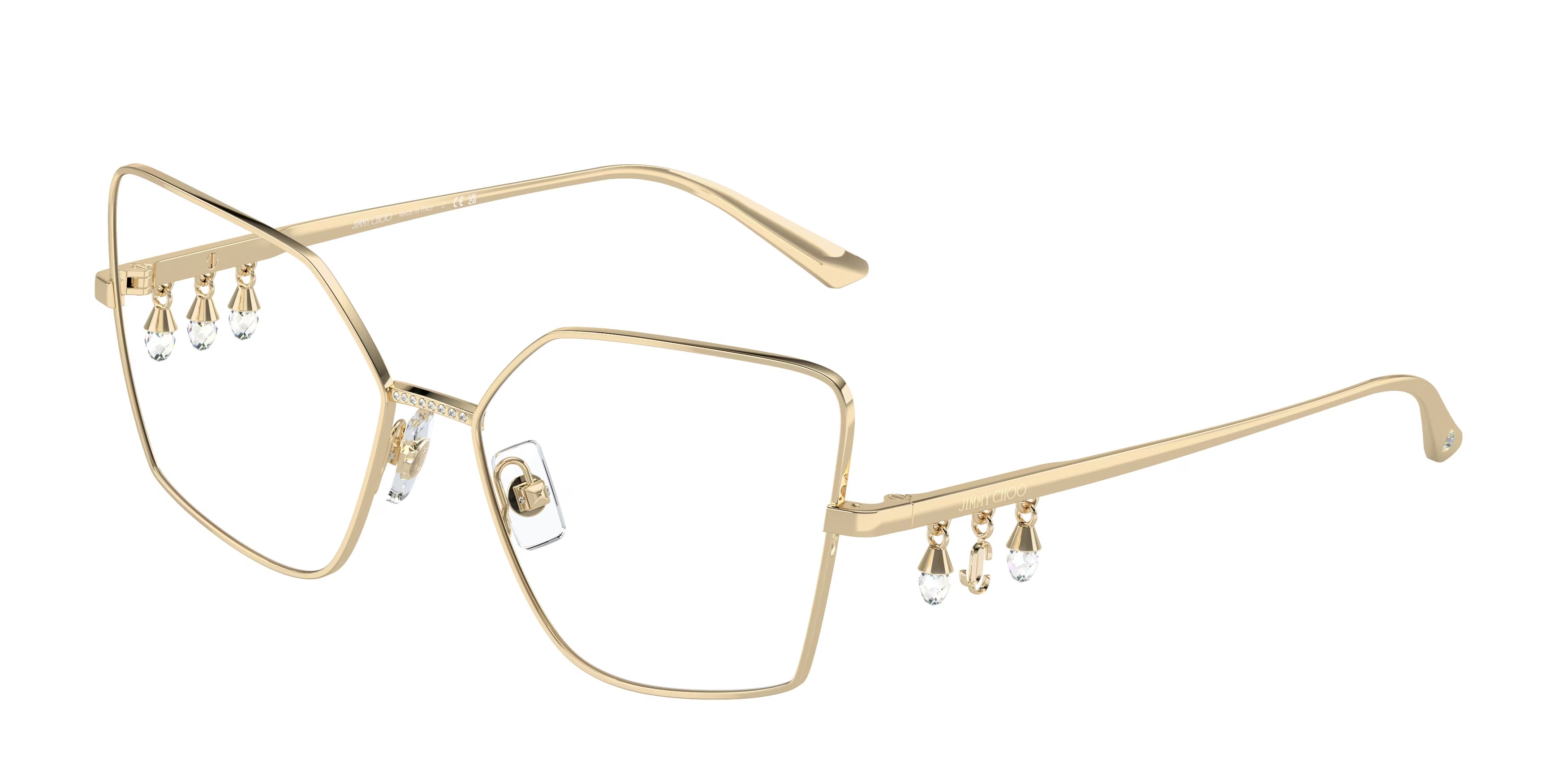 8056262164389 - Damen JC2005B 3006 Optische Fassungen Metall Gold  Cat Eye